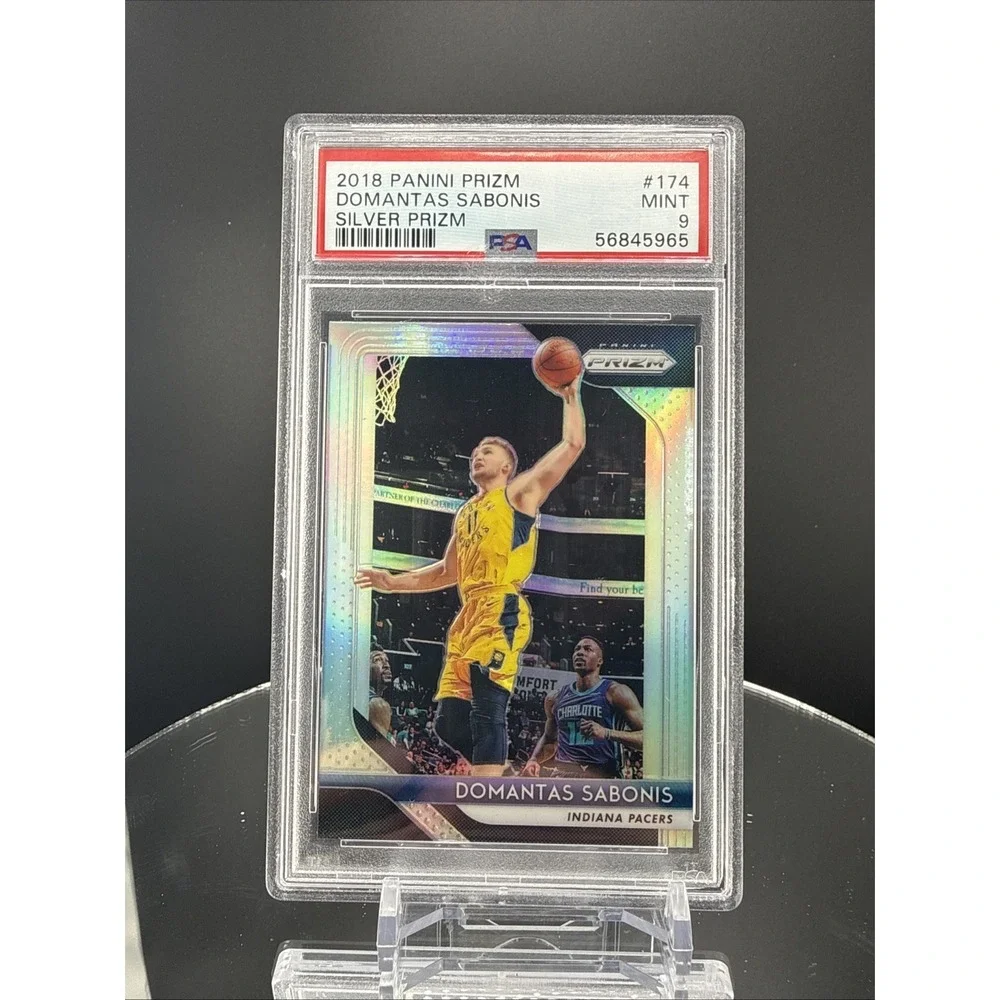 2018 Panini Prizm - Domantas Sabonis #174 Hyper‎ Prizm PSA 9